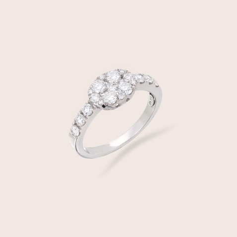 Anel de Noivado com Diamantes | Special Moments