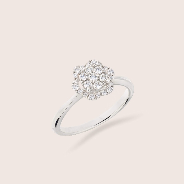 Anel com Diamantes