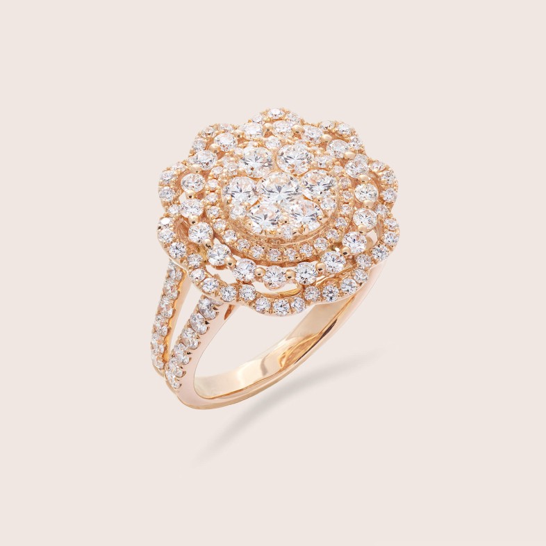 Anel com Diamantes
