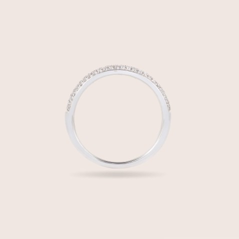 Anel de Noivado com Diamantes