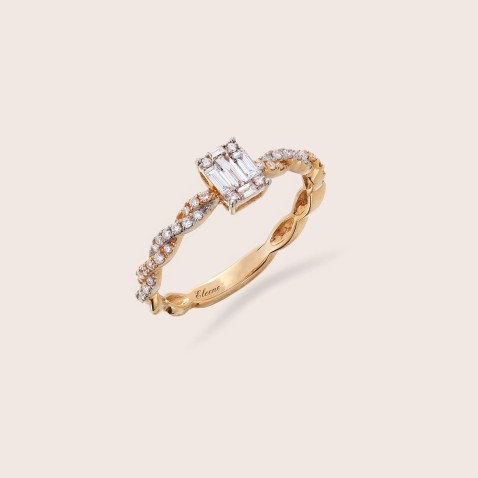 Anel de Noivado com Diamantes | Special Moments