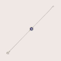 Plain silver / Rhodium-plated silver