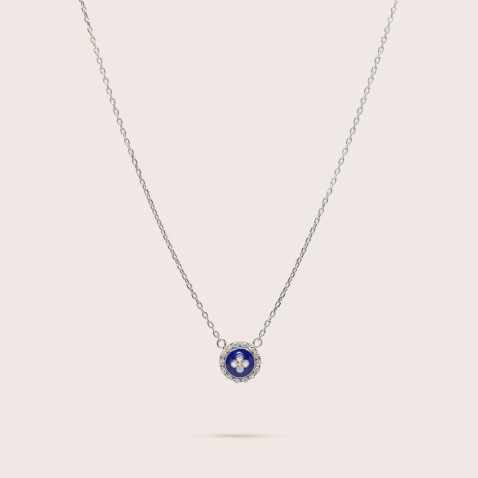 Portuguese Roses | Enamel Necklace M