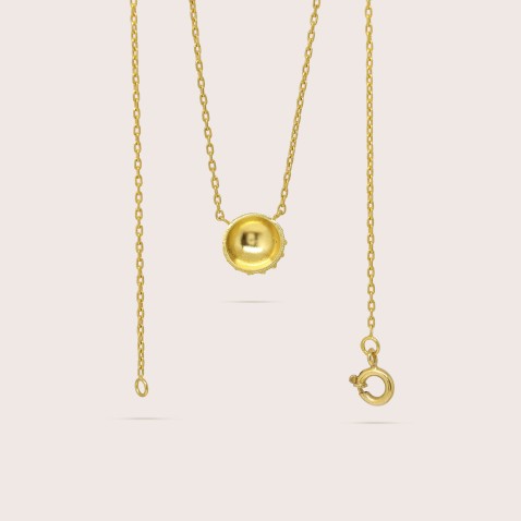 Rosas Portuguesas | Fio com Pendente Esmalte