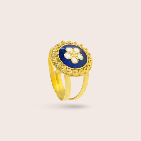 Rosas Portuguesas | Anel Esmalte