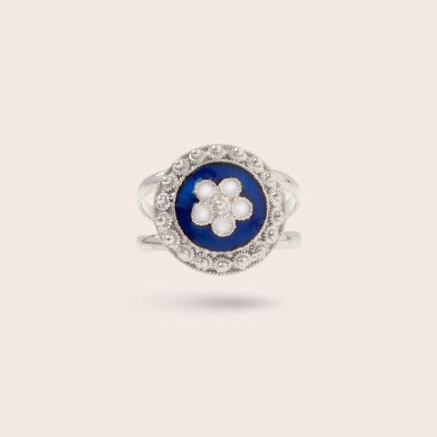 Portuguese Roses | Enamel Ring