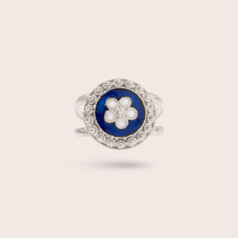 Portuguese Roses | Enamel Ring