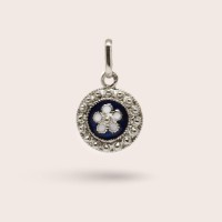 Plain silver / Rhodium-plated silver