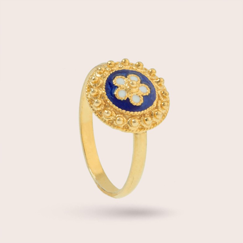 Rosas Portuguesas | Anel Esmalte