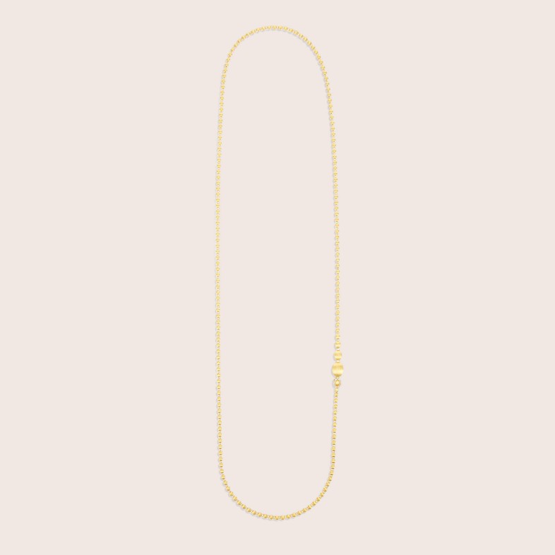 Convertible necklace in 18k gold and diamonds | Ivy