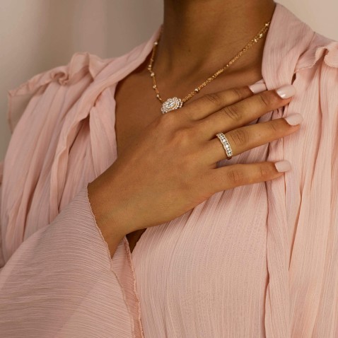 Anel de Noivado com Diamantes | Special Moments