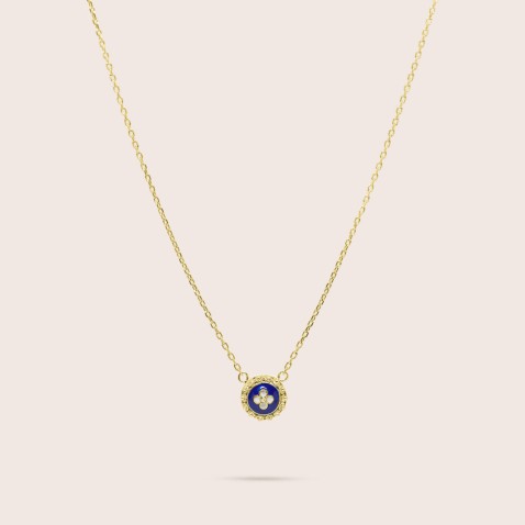 Portuguese Roses | Enamel Necklace M