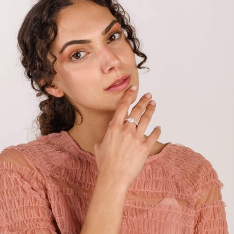 Anel de Noivado com Diamantes | Special Moments