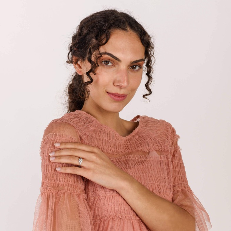 Anel de Noivado com Diamantes | Special Moments