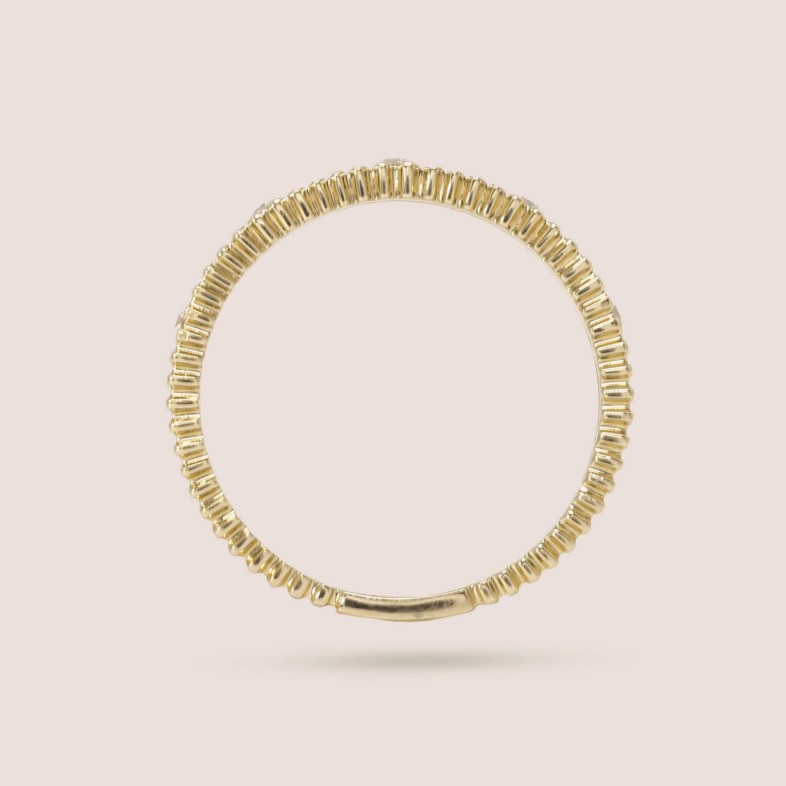 Anel de Noivado com Diamantes