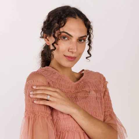 Anel de Noivado com Diamantes | Special Moments