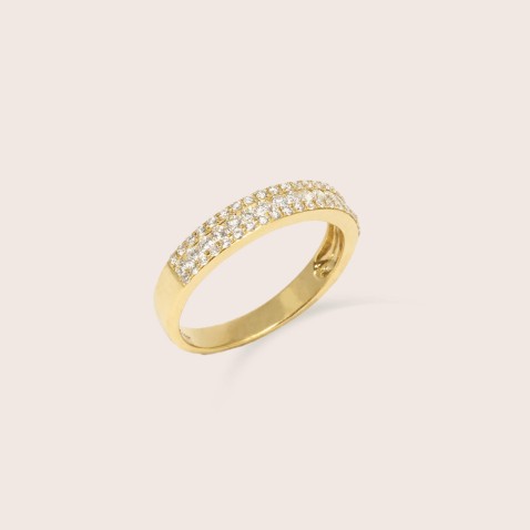 Anel de Noivado Ouro Diamantes | Special Moments