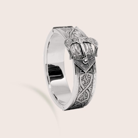 Celtic Bangle with buckle