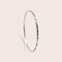 Plain silver / Rhodium-plated silver