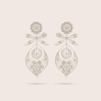 Plain silver / Rhodium-plated silver