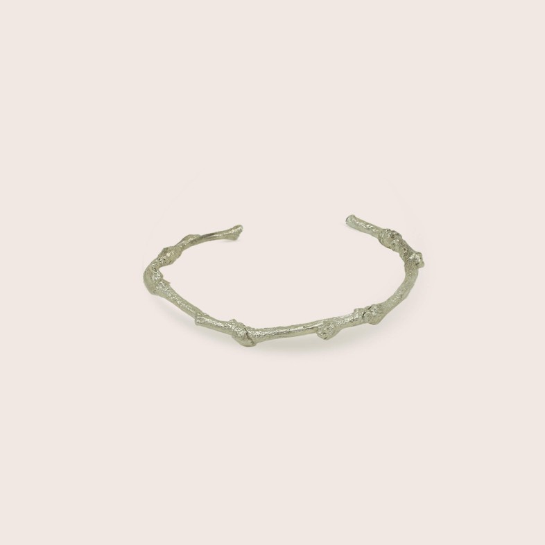 SILVER BRACELET BIRCH | NATURA