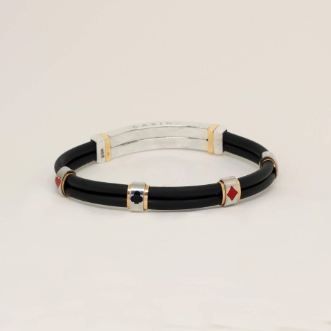 Pulseira Ouro 18k bicolor| Casin