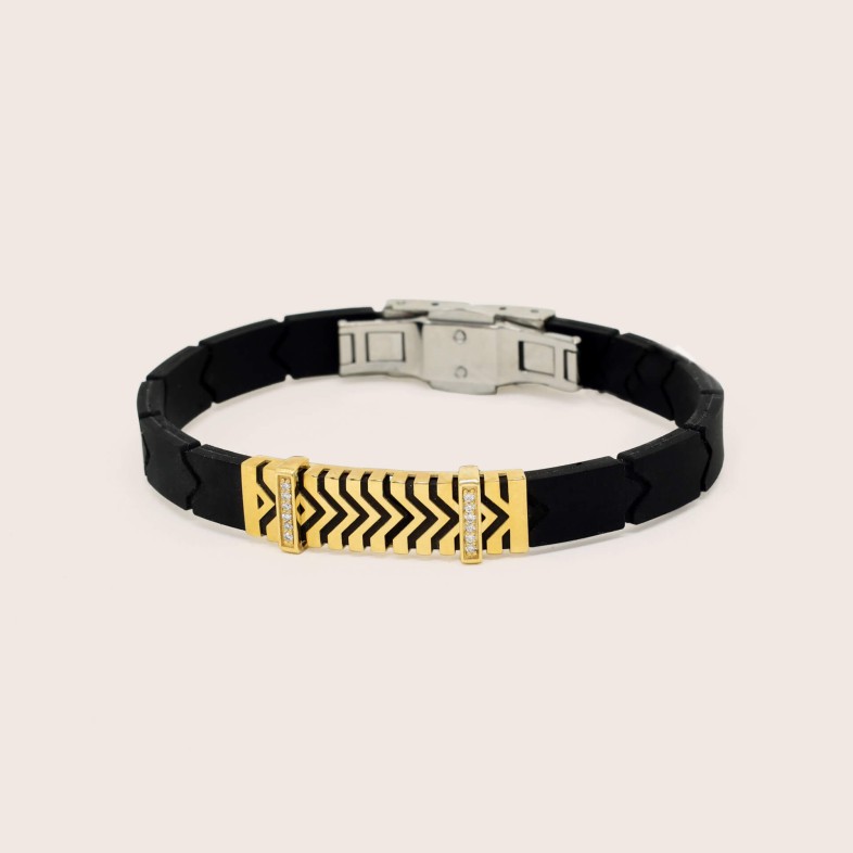 18k Gold and Diamond Bracelet | Barak