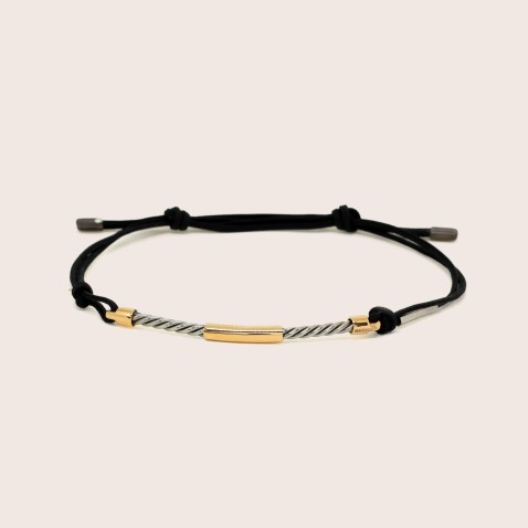 Pulseira Ouro 18k e Ao | Barak