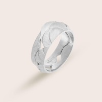 Plain silver / Rhodium-plated silver