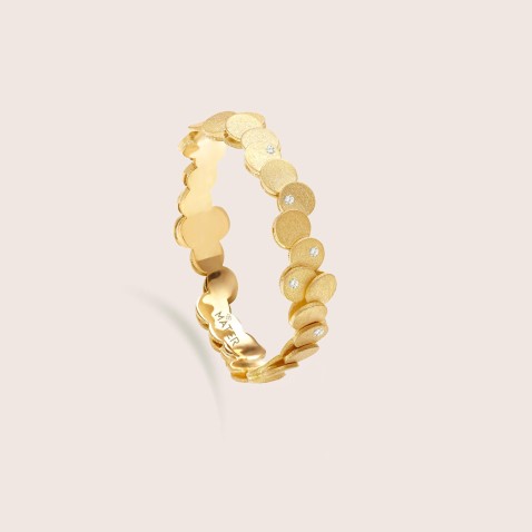 Scales | Diamond and Gold Ring