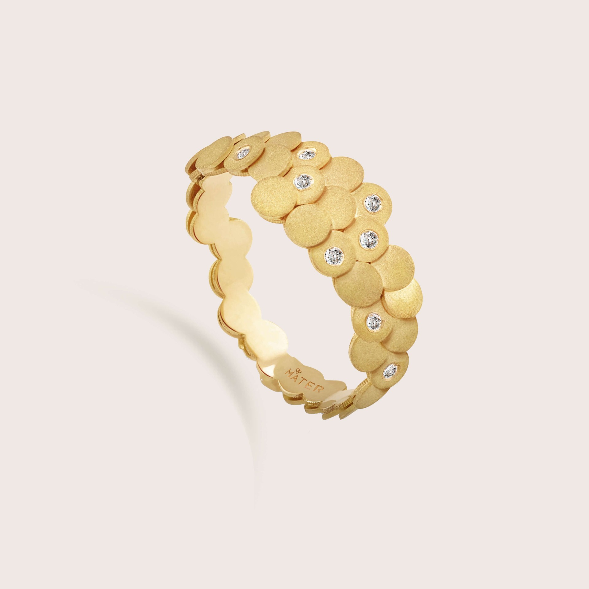 Scales | Diamond and Gold Ring