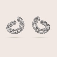 Plain silver / Rhodium-plated silver