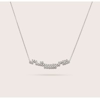 Plain silver / Rhodium-plated silver