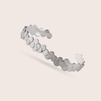 Plain silver / Rhodium-plated silver