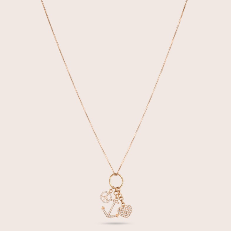 Colar com Diamantes
