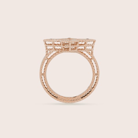 18k Rose gold and Diamond Ring | Venetian Princess