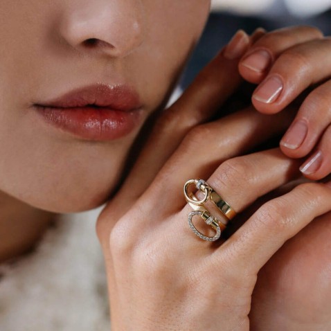 Classique Parisienne | Anel com Diamantes