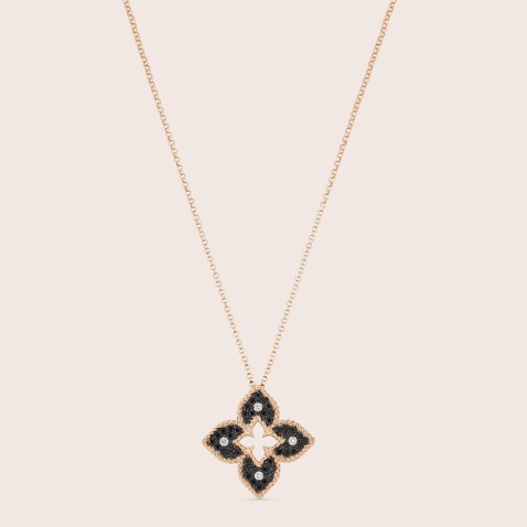 Venetian Princess | Colar com Diamantes Negros e Brancos