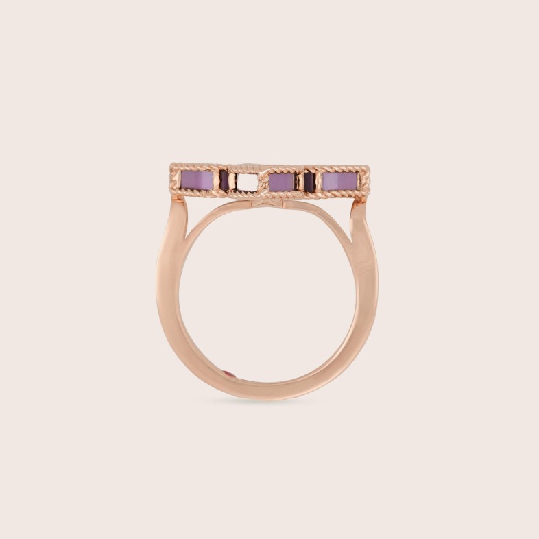 Venetian Princess | Anel com Titnio e Diamantes