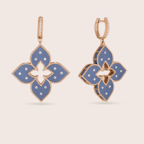 Venetian Princess | Brincos com Titnio e Diamantes