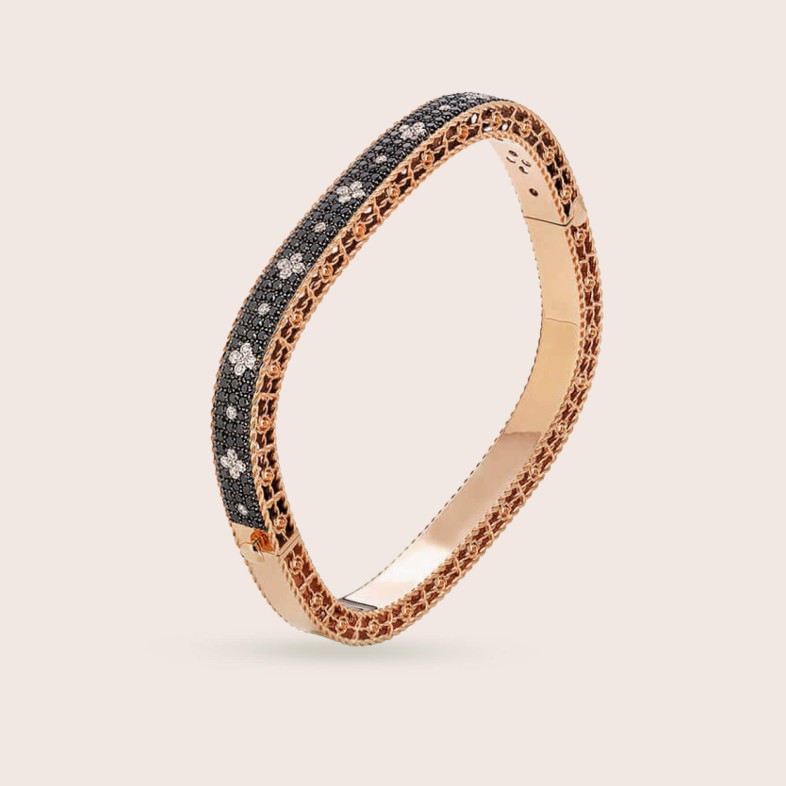 Venetian Princess | Escrava com Diamantes Negros e Diamantes