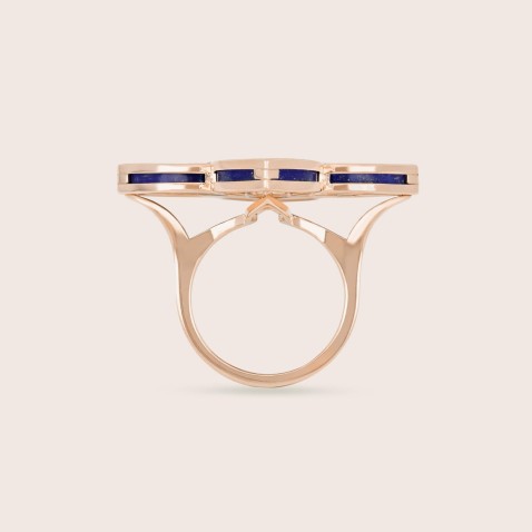 Venetian Princess | Diamond and Lapis Lazuli Ring