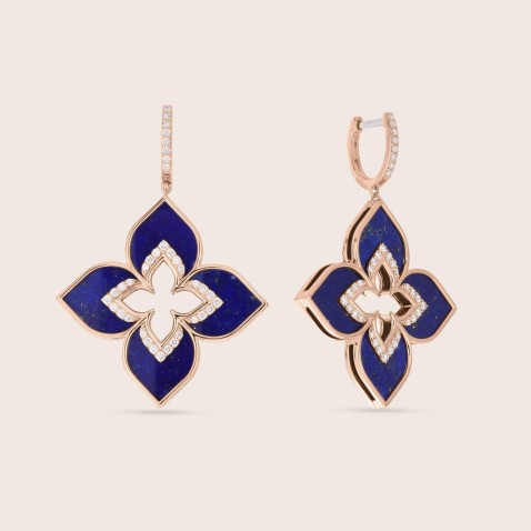 Venetian Princess | Brincos com Lpiz Lazuli e Diamantes
