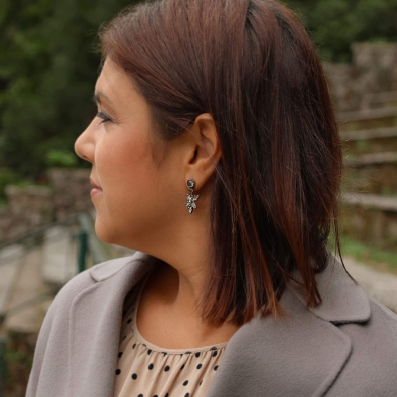 Gold and Silver Earrings | Minas Novas