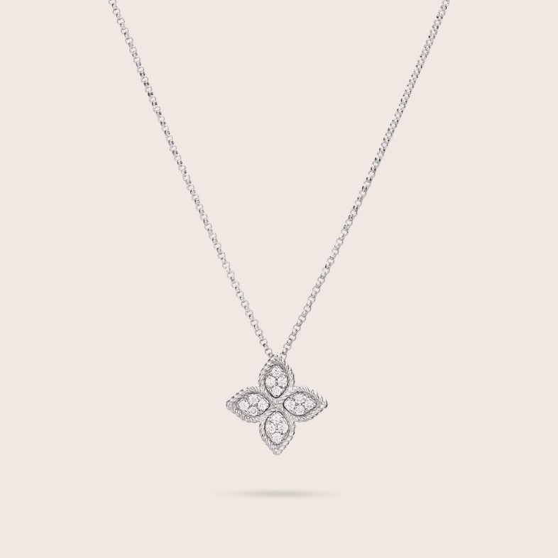 Princess Flower | Diamond Pendant Necklace