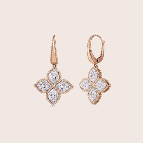 Princess Flower | Diamond Earrings