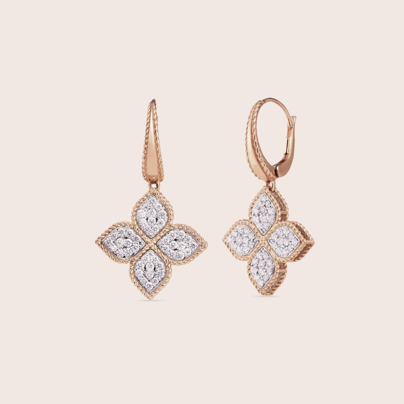 Princess Flower | Diamond Earrings