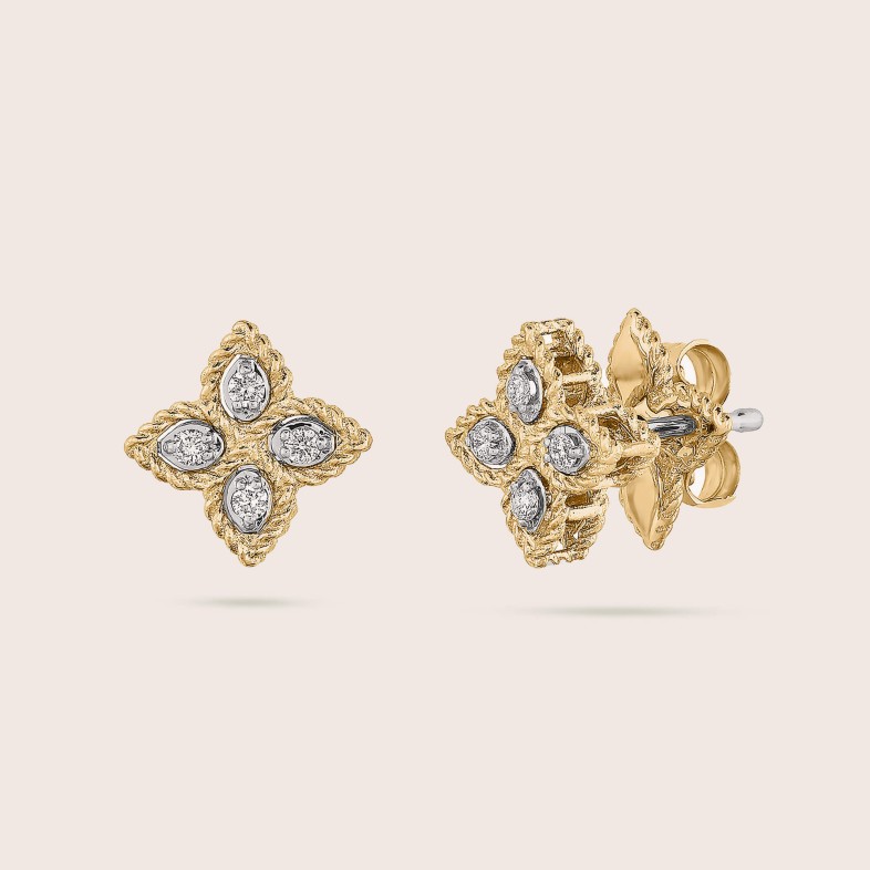 Princess Flower | Diamond Earrings