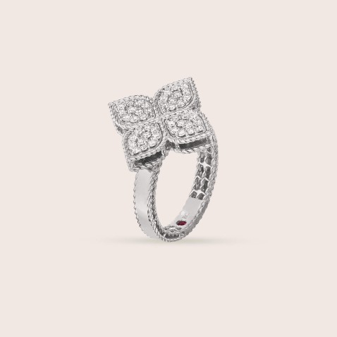 Princess Flower | Anel com Diamantes