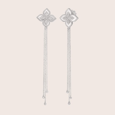 Princess Flower | Brincos com Diamantes